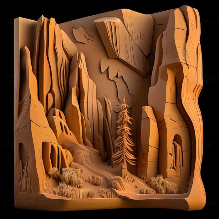 3D model A Valley Without Wind game (STL)